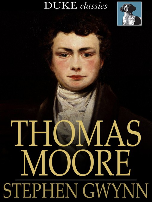 Title details for Thomas Moore by Stephen Gwynn - Wait list